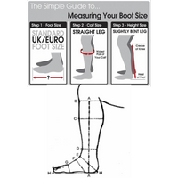 Tricolore Italo 01 Ridstövel - Smooth Dark Blue 35-37