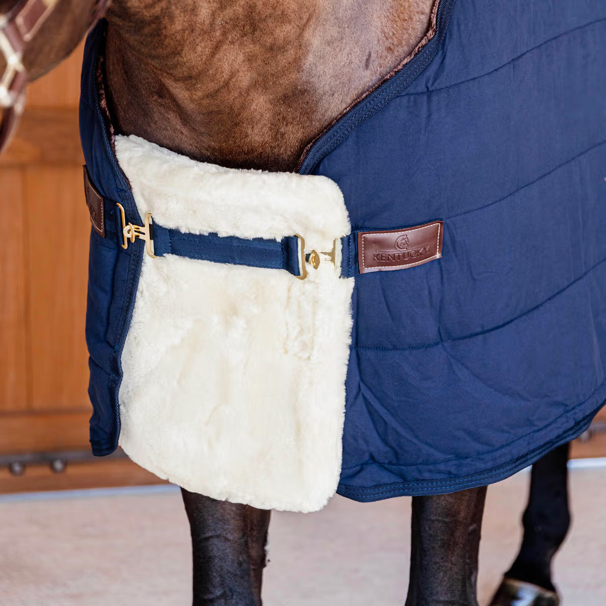 Kentucky Chest Expander Vegan Sheepskin one buckle