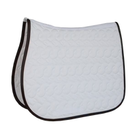 Kentucky Saddle Pad Leather No Logo Jumping