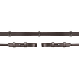 Schockemöhle Lädertygel Rundsydd m.stoppar