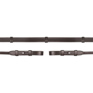 Schockemöhle Lädertygel Rundsydd m.stoppar