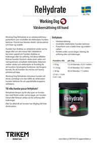 Trikem Working Dog Max Rehydrate