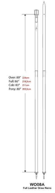 Dyon WO Gramantygel 13mm i läder + fäste