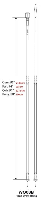 Dyon WO Gramantygel 16mm med rep + fäste