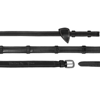 Dyon WO Rubber reins 13mm with stoppers